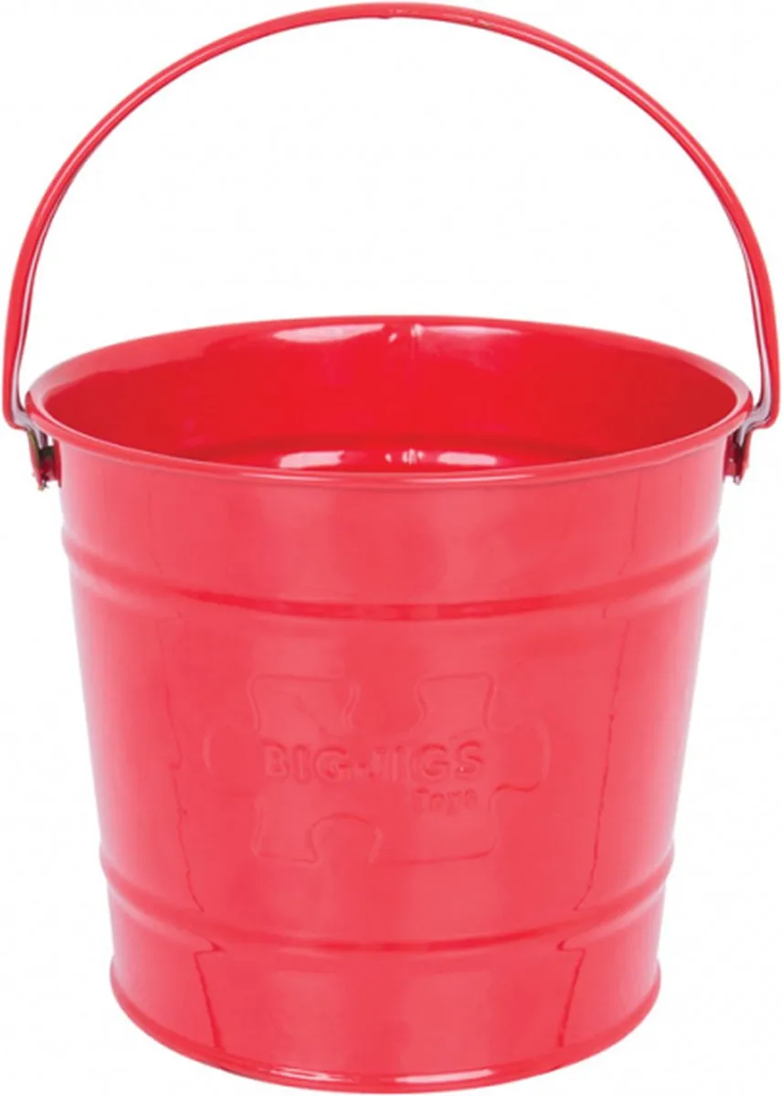 BIGJIGS Red Bucket