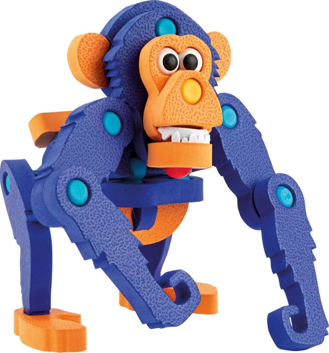 Toi-Toys 3D Puzzel Constructiefoam Aap 59-delig