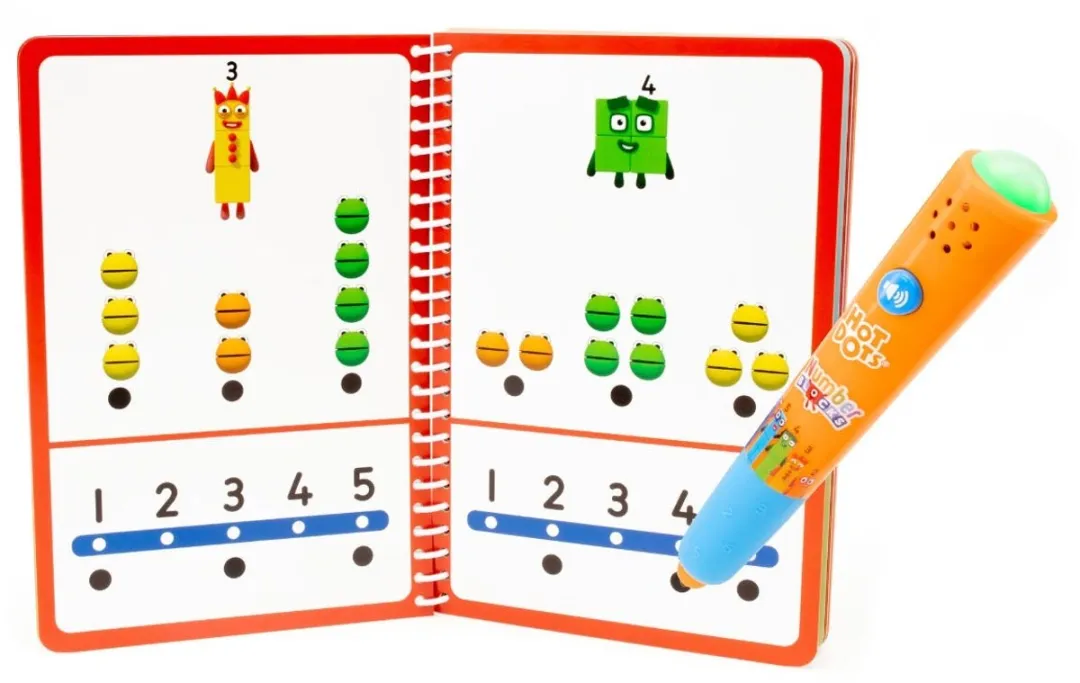 Learning Resources Hot Dots Numberblocks Pen & Activiteitenboek 1-10 - Multicolor