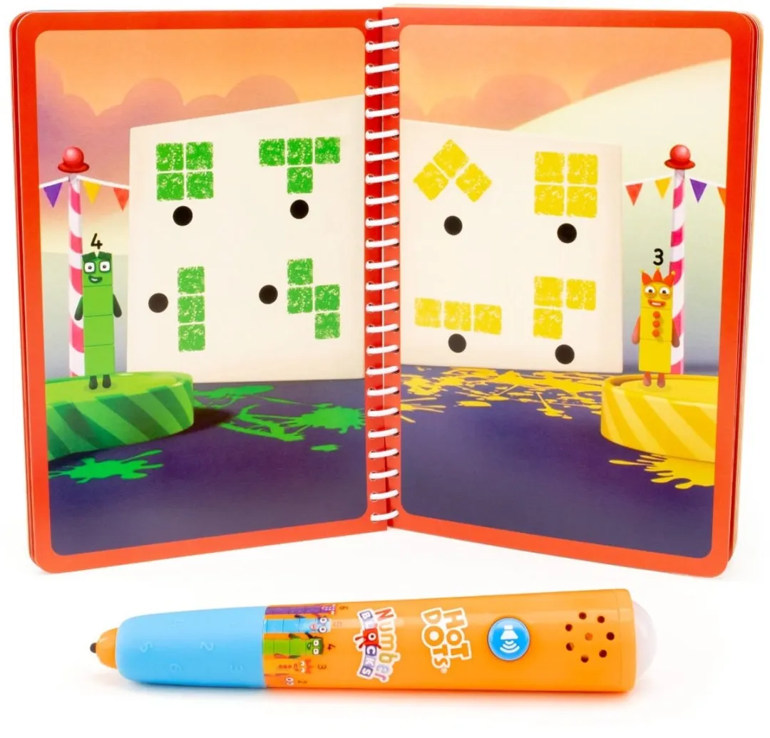Learning Resources Hot Dots Numberblocks Pen & Activiteitenboek 1-10 - Multicolor