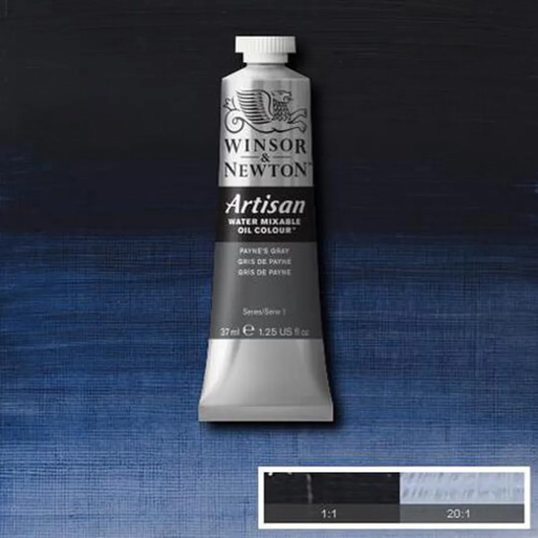 Winsor & Newton Artisan Water Mixable Olieverf Paynes Gray 37ml