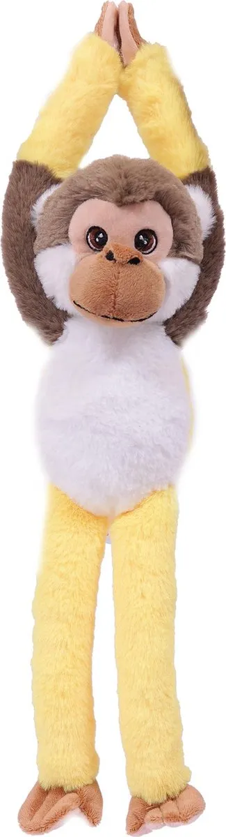 PIA Soft Toys Hangaap Doodshoofdaapje ECO Pluche