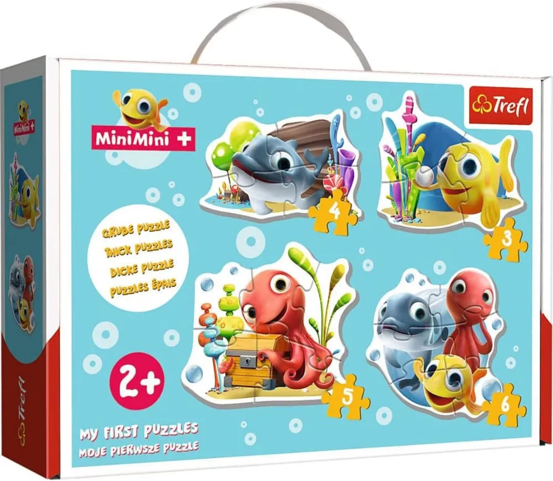 Trefl Baby Classic Serie Rybka MiniMini Puzzel 18 Stuks