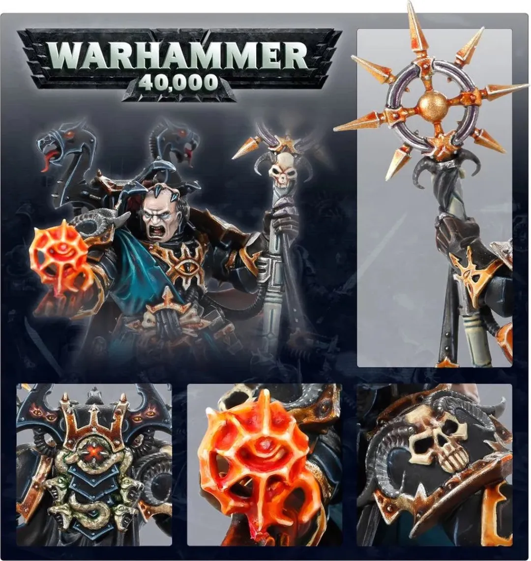 Games Workshop Warhammer 40.000 Chaos Space Marines Sorcerer