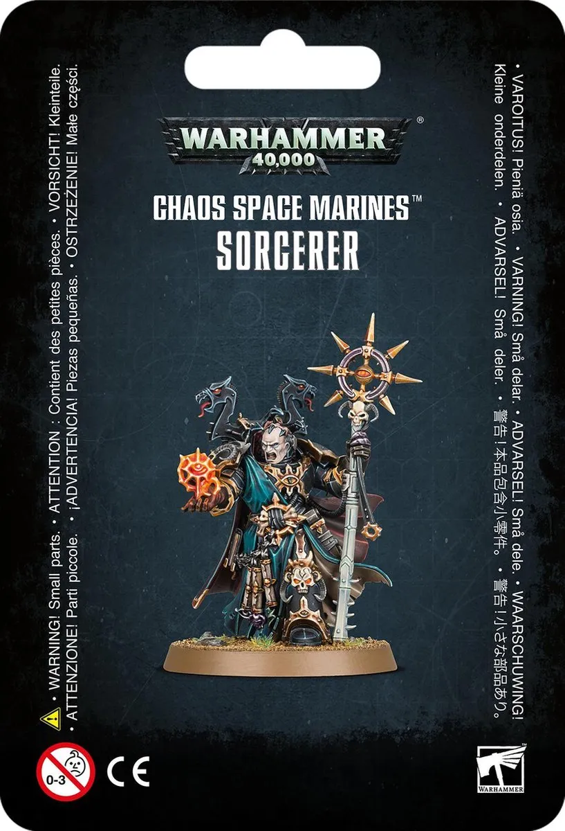Games Workshop Warhammer 40.000 Chaos Space Marines Sorcerer