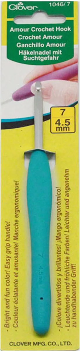 Clover Amour Haaknaald 4.5mm - afbeelding 6 van 6