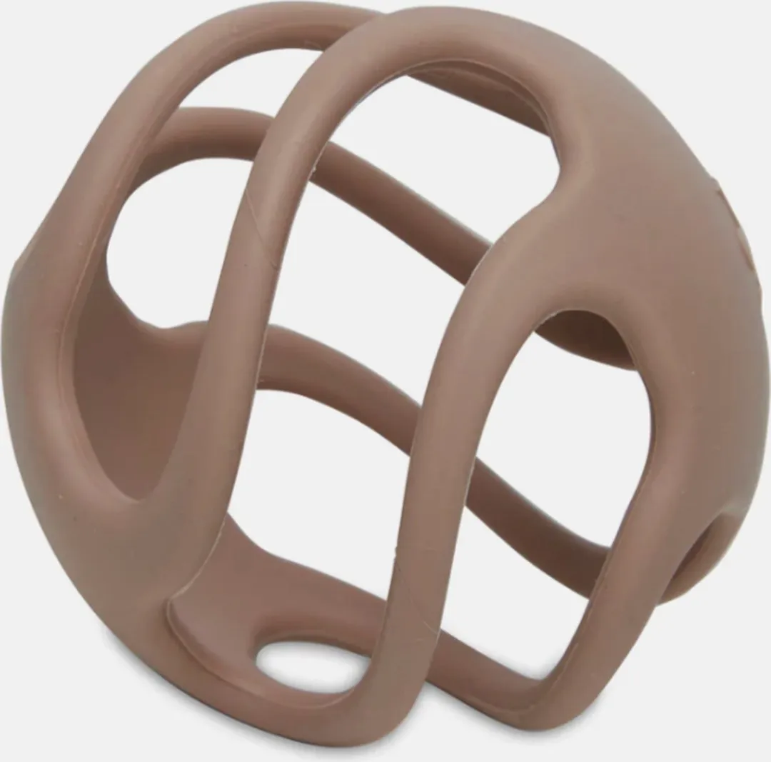 Jollein Bijtring Bal Siliconen Ø 9,5cm - Biscuit