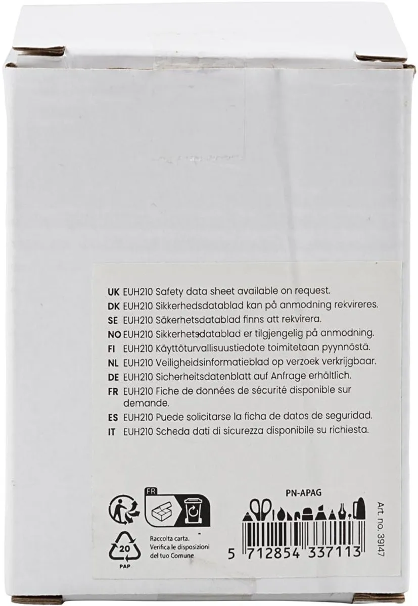 Creativ Company Glitter Mini Kerst Lijmpistoolvullingen 100 Stuks