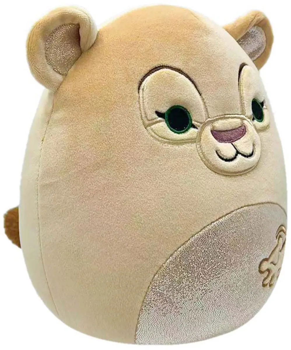 Squishmallows Disney The Lion King Nala 20cm Pluche - Bruin/Goud