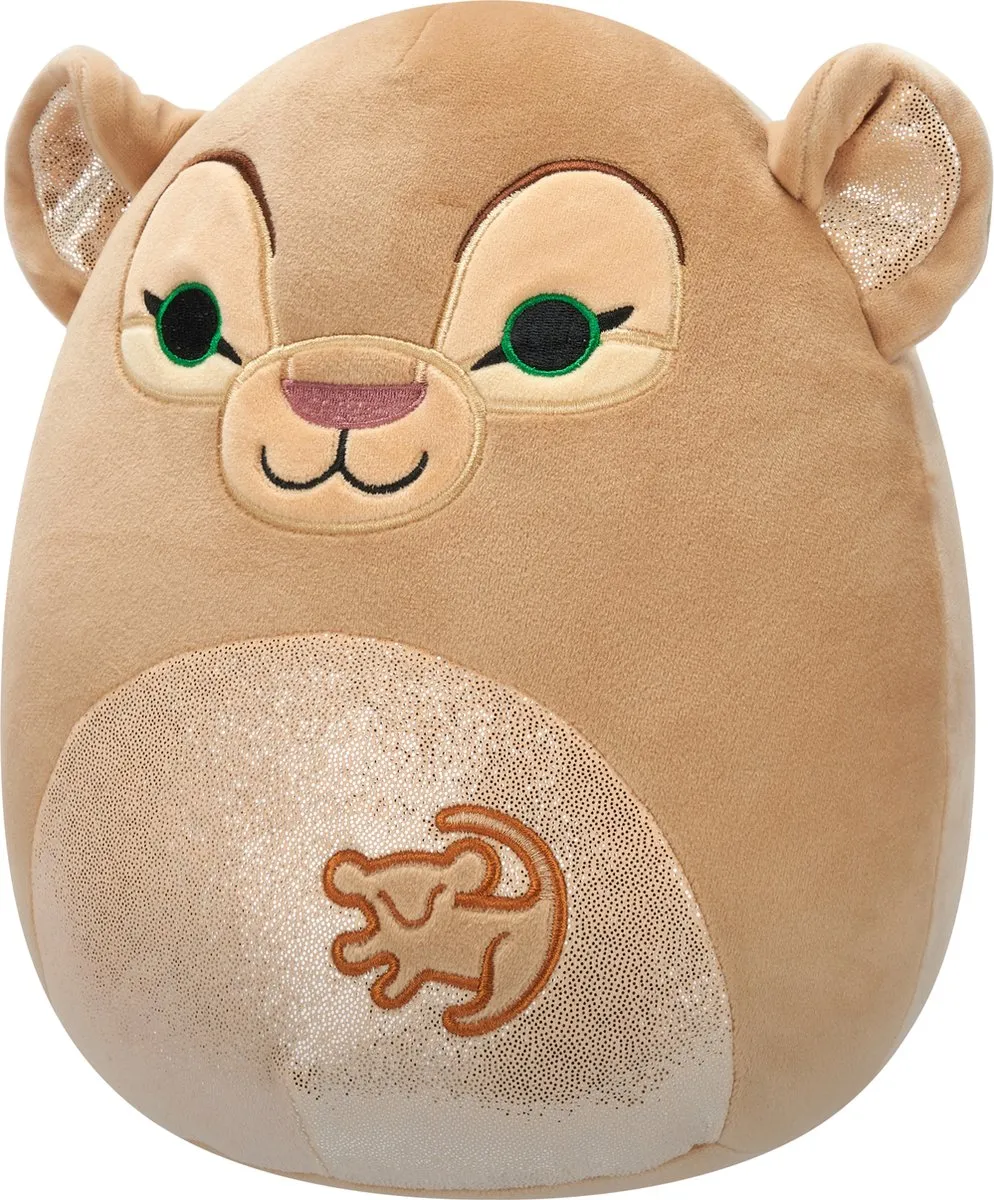 Squishmallows Disney The Lion King Nala 20cm Pluche - Bruin/Goud