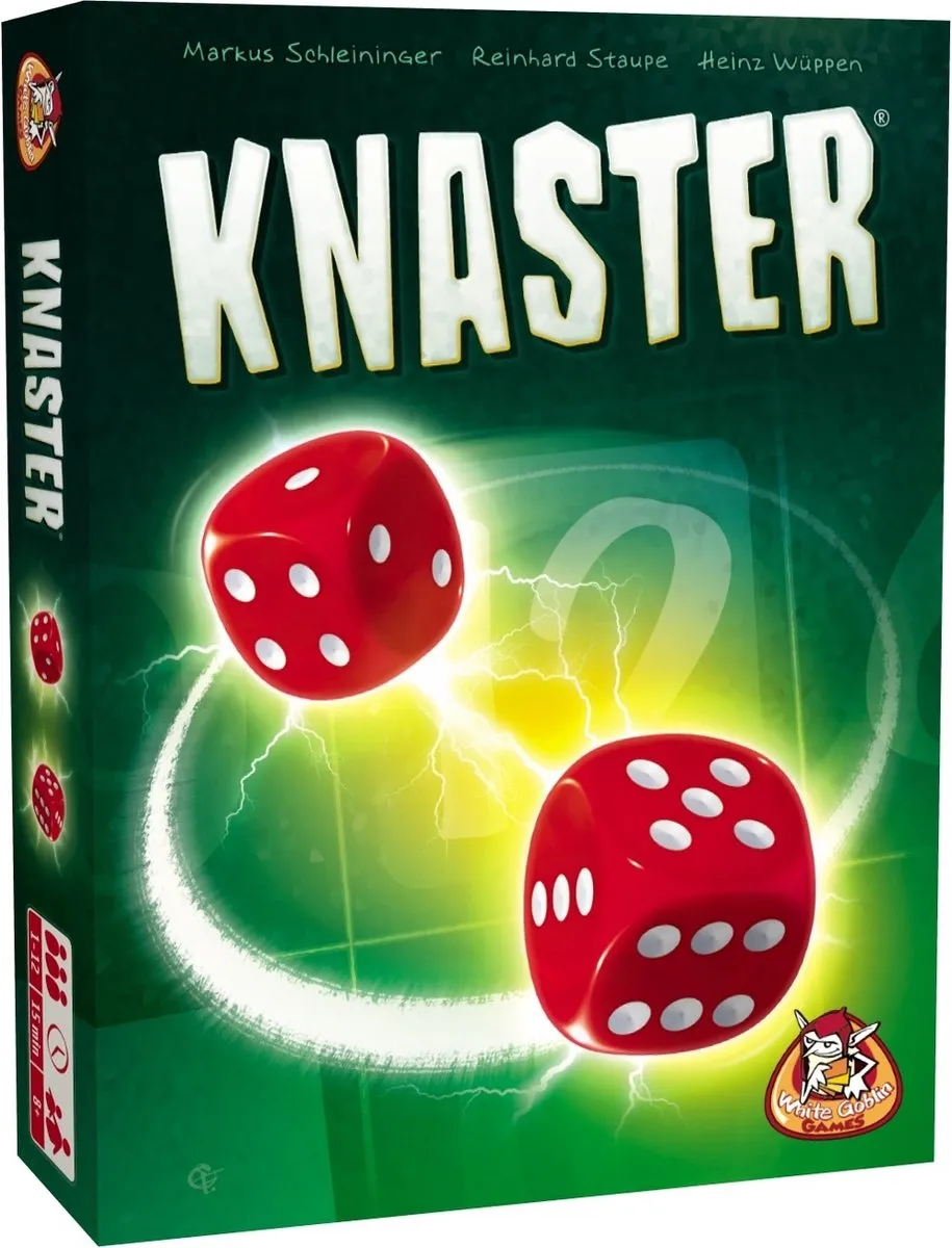 White Goblin Games Knaster WGG1928 Dobbelspel - 1-5 Spelers