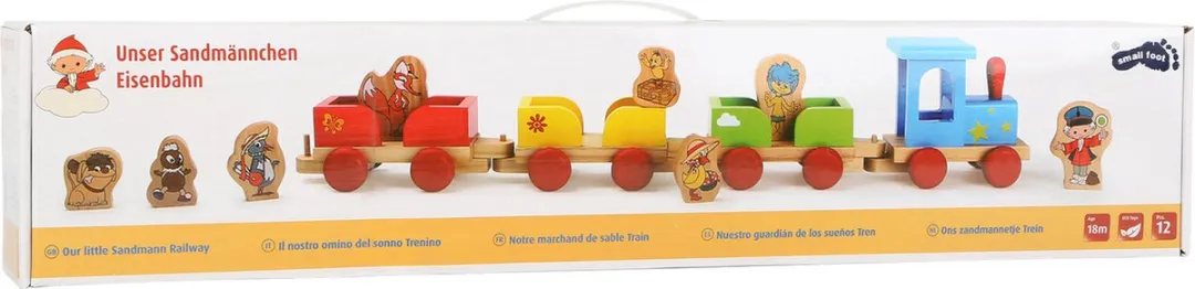 Small foot Trein Zandmannetje - Rood