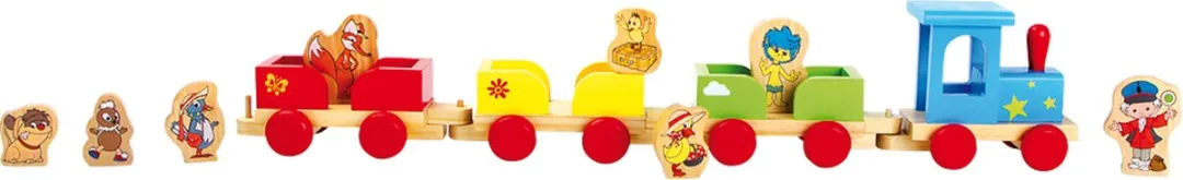 Small foot Trein Zandmannetje - Rood