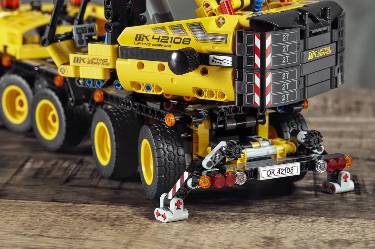 LEGO Technic Mobiele Kraan 42108 - 1292 Stukken
