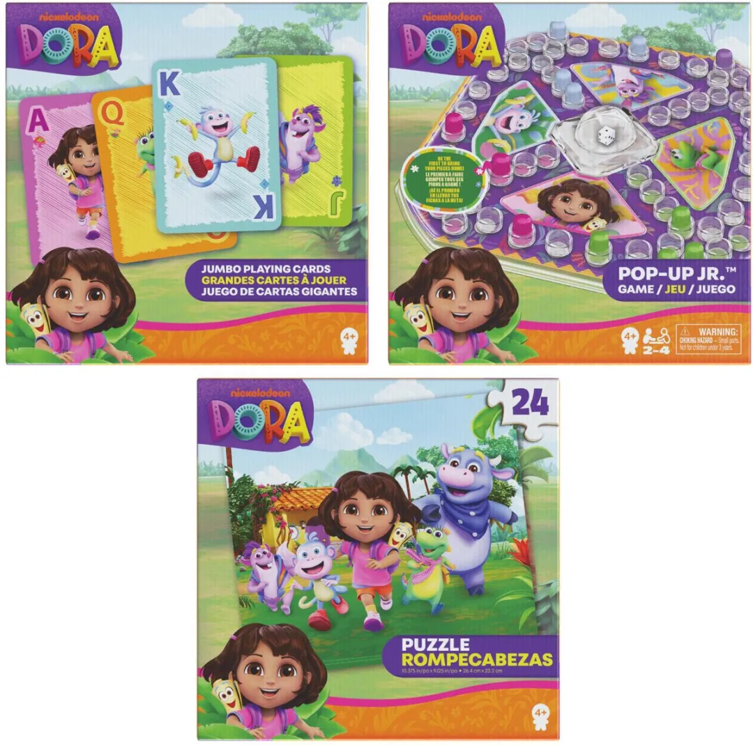 Spin Master Dora Spellen & Puzzels Pakket