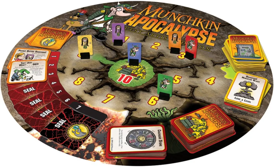 Steve Jackson Games Munchkin Apocalypse Guest Artist Edition Kaartspel