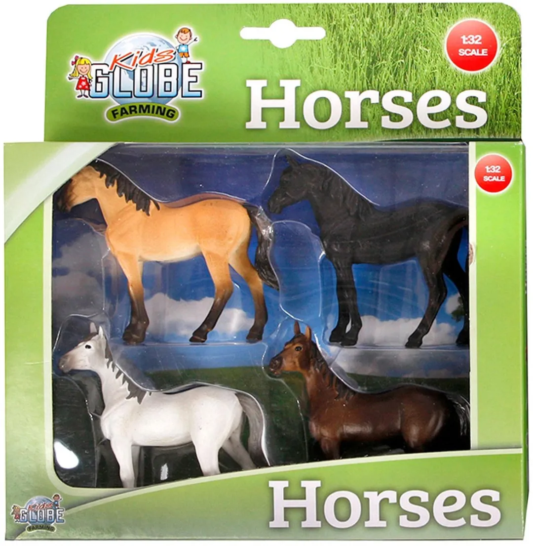 Kids Globe Paarden 1:32