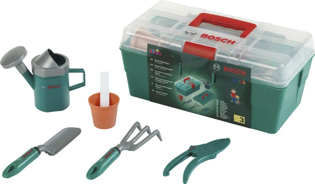 Klein Toys Bosch Tuinbox - Groen - 5 Stuks