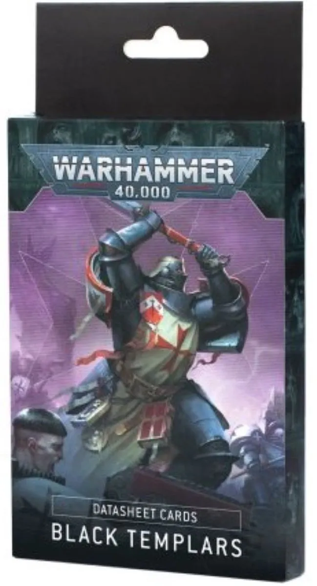 Warhammer 40K Black Templars Datasheet Cards 55-52