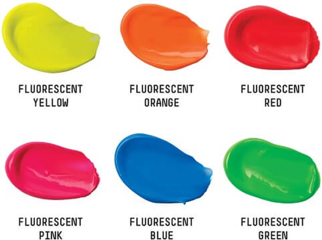 Liquitex Basics Acrylverfset 6x22ml - Fluorescerend