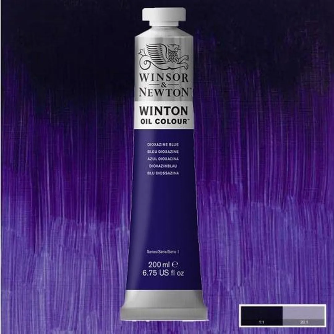 Winsor & Newton Winton Olieverf Dioxazine Blue 200ml