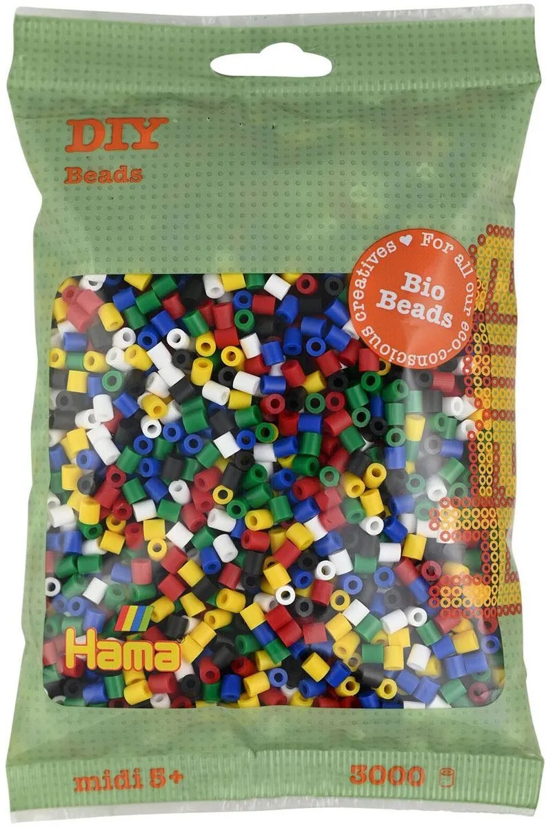 Hama Bio Strijkkralen Multikleuren