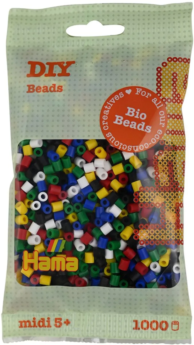 Hama Bio Strijkkralen Multikleuren - 3000 Stuks