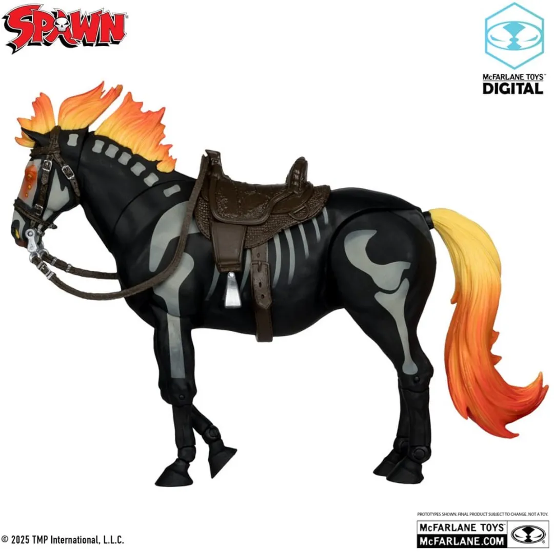 McFarlane Toys Spawn Bloodaxe met Paard - Action Figure MCF90238 - Multi