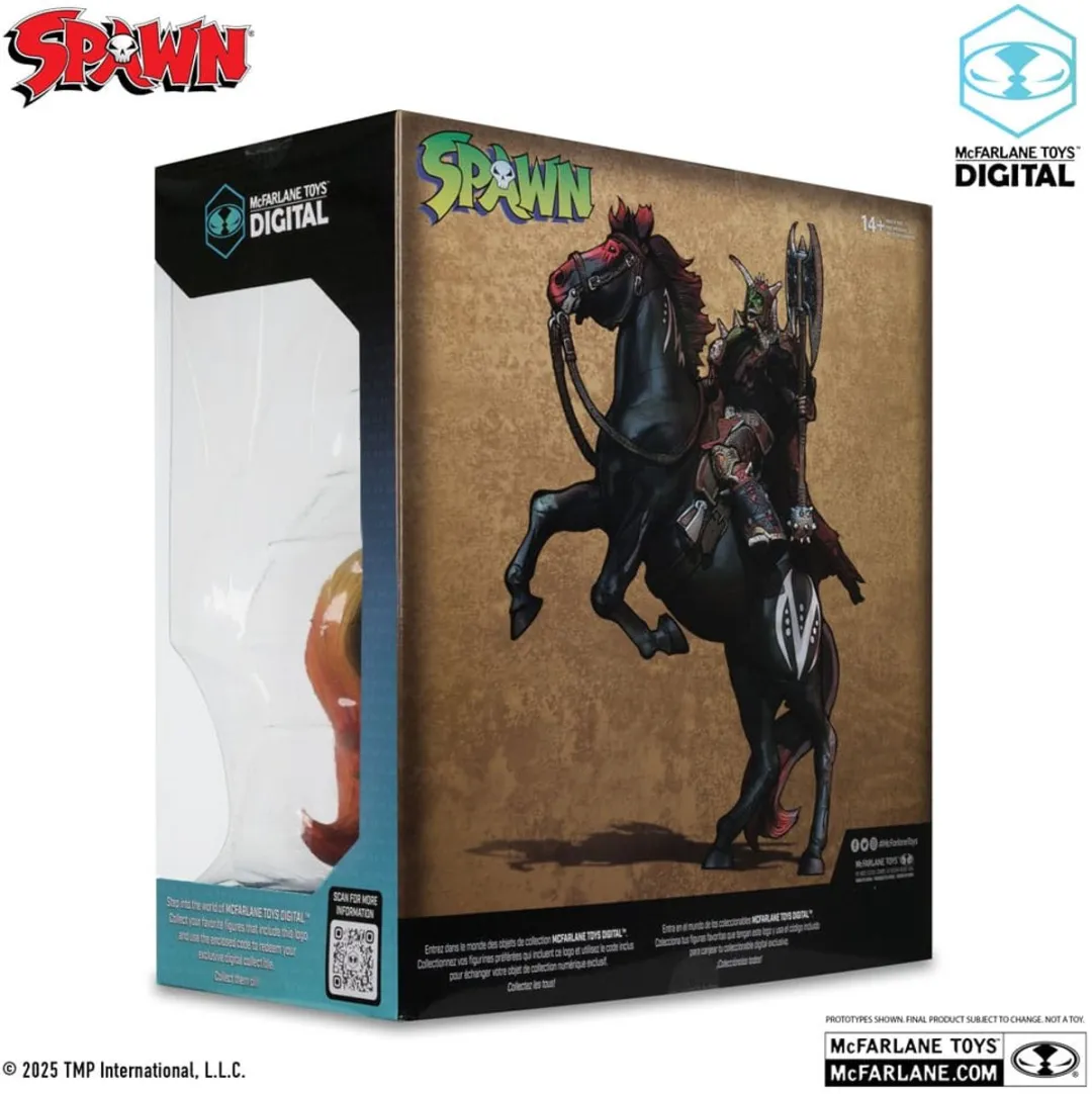 McFarlane Toys Spawn Bloodaxe met Paard - Action Figure MCF90238 - Multi