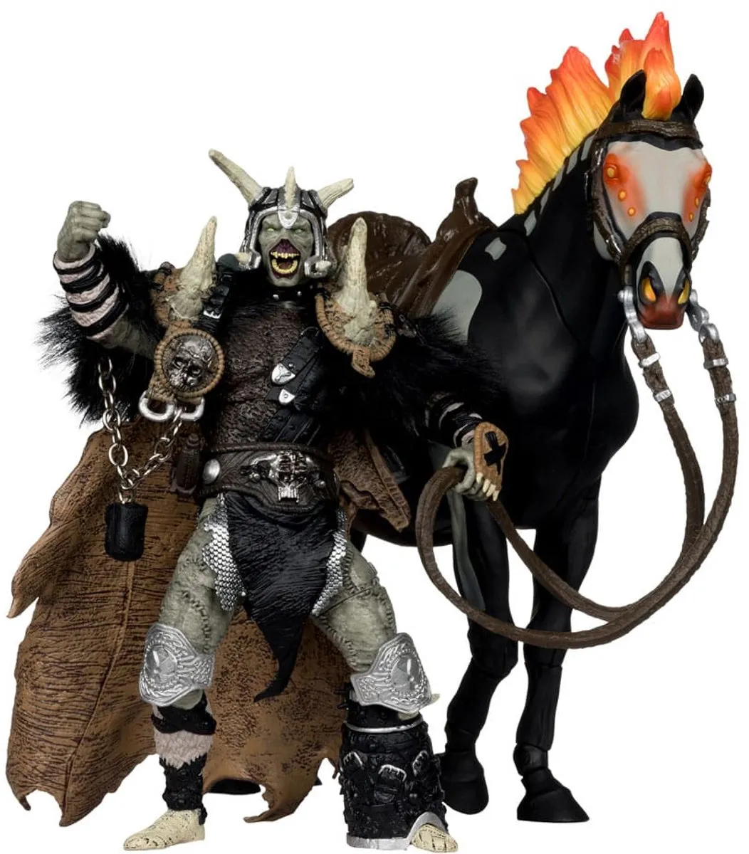 McFarlane Toys Spawn Bloodaxe met Paard