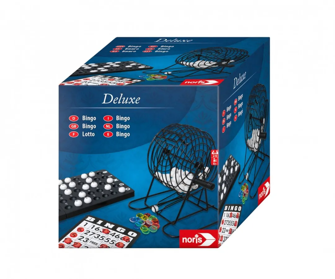 Noris Deluxe Bingo Bordspel - 6 Spelers - afbeelding 6 van 6