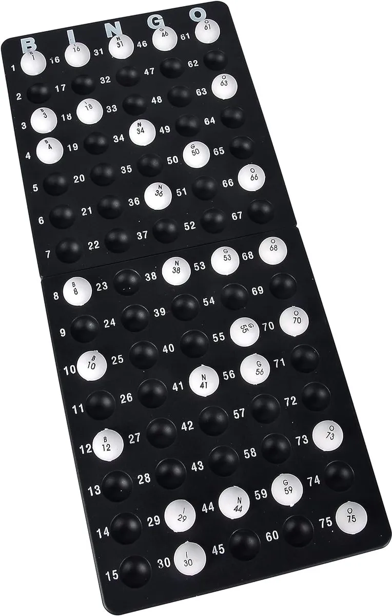 Noris Deluxe Bingo Bordspel - 6 Spelers - afbeelding 3 van 6