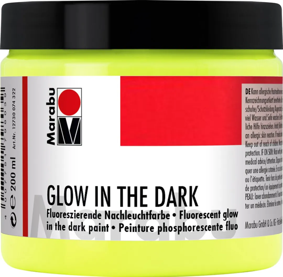 Marabu Glow in the Dark Nachtverf 200ml