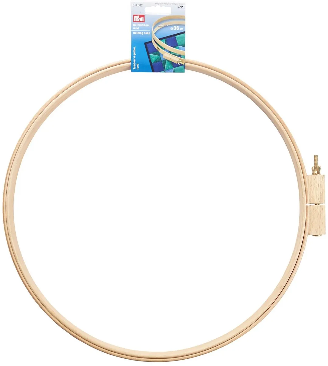 Prym Quiltring Beukenhout 23mm x 36cm - afbeelding 2 van 3