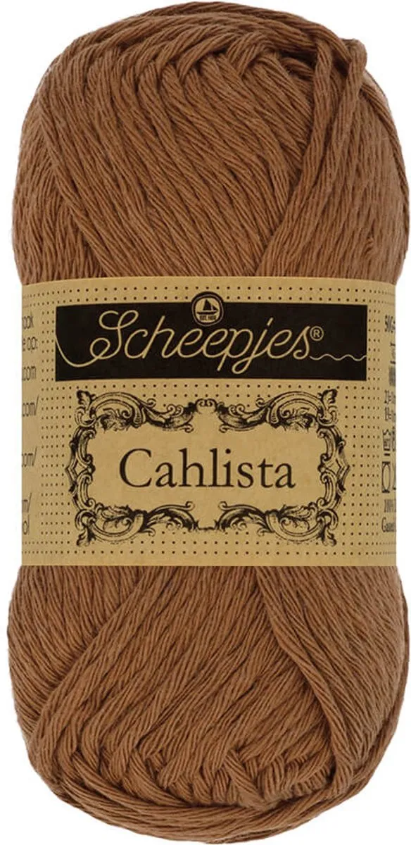 Scheepjes Cahlista Root Beer