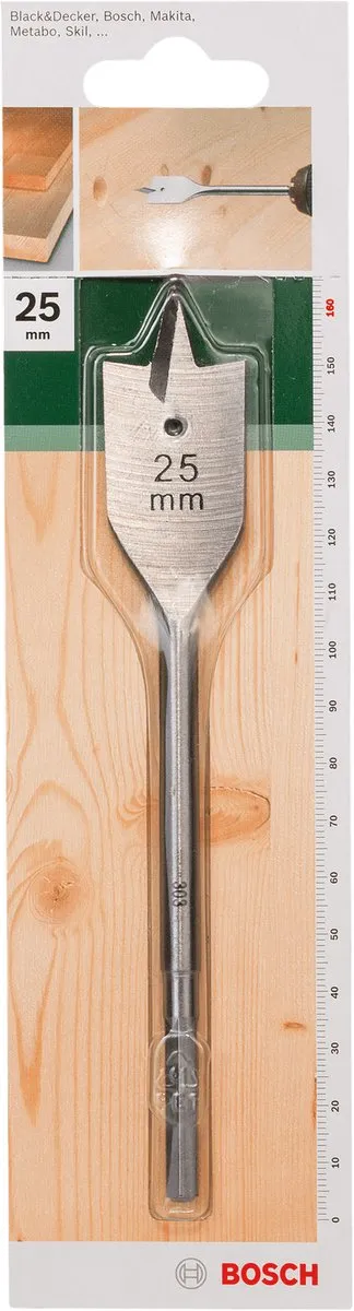 Bosch Speedboor 25mm x 110mm - 5 Stuks - Hout