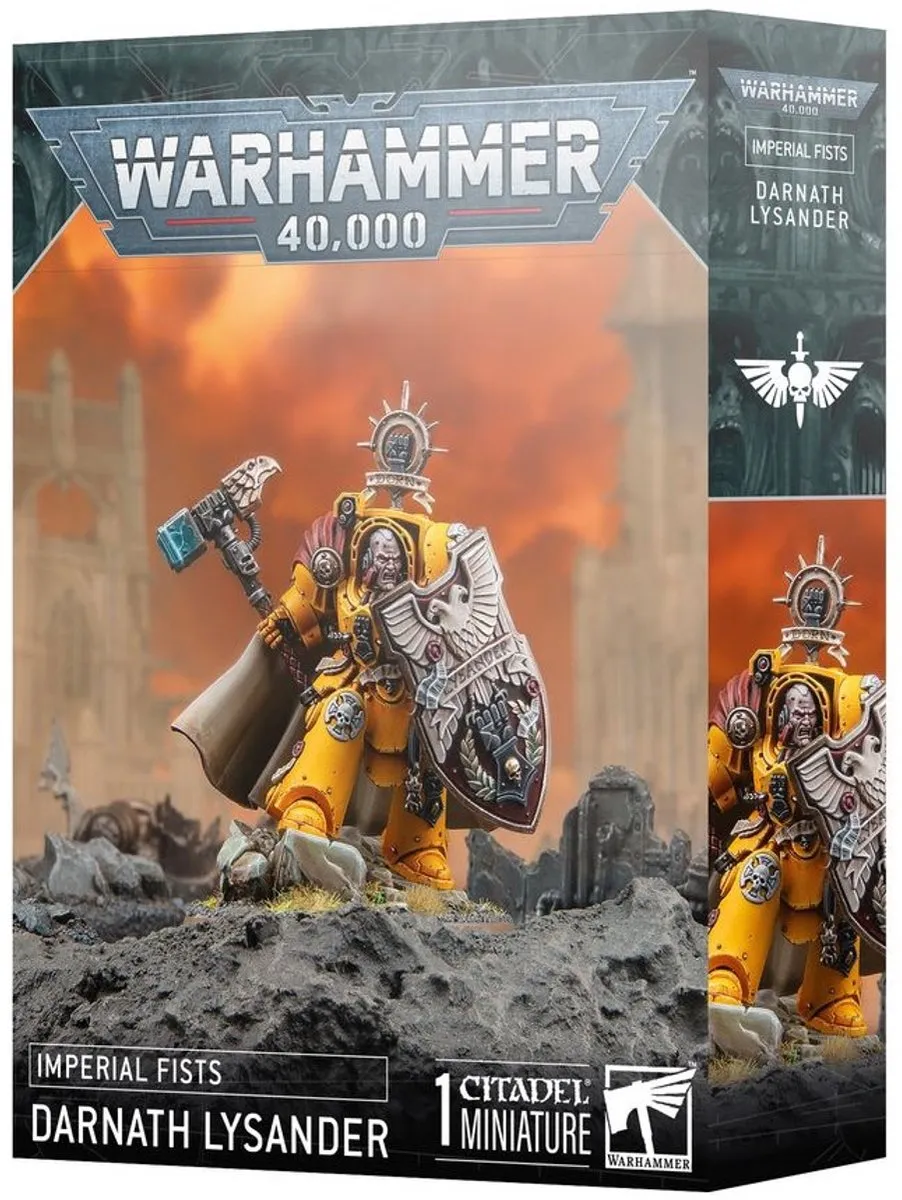 Games Workshop Warhammer 40K Darnath Lysander Imperial Fists