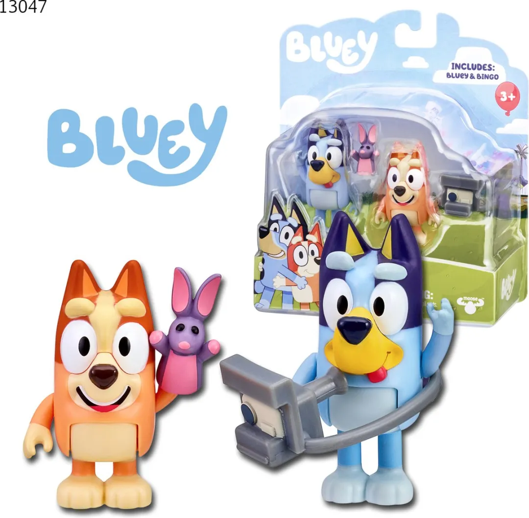 Moose Toys Bluey Fotoplezier Speelset - MS13047 Multikleur
