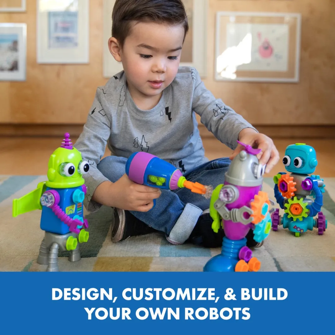 Learning Resources Design & Drill Robot - Multicolor