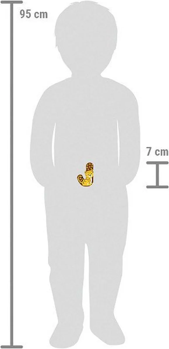 Small Foot Houten Kinderletter J - Multicolor