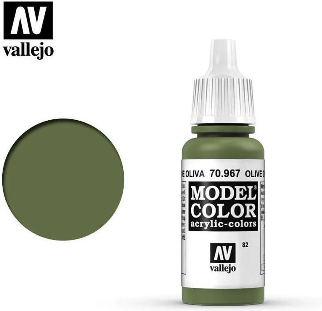 Vallejo Model Color Olive Green Acrylverf 17ml