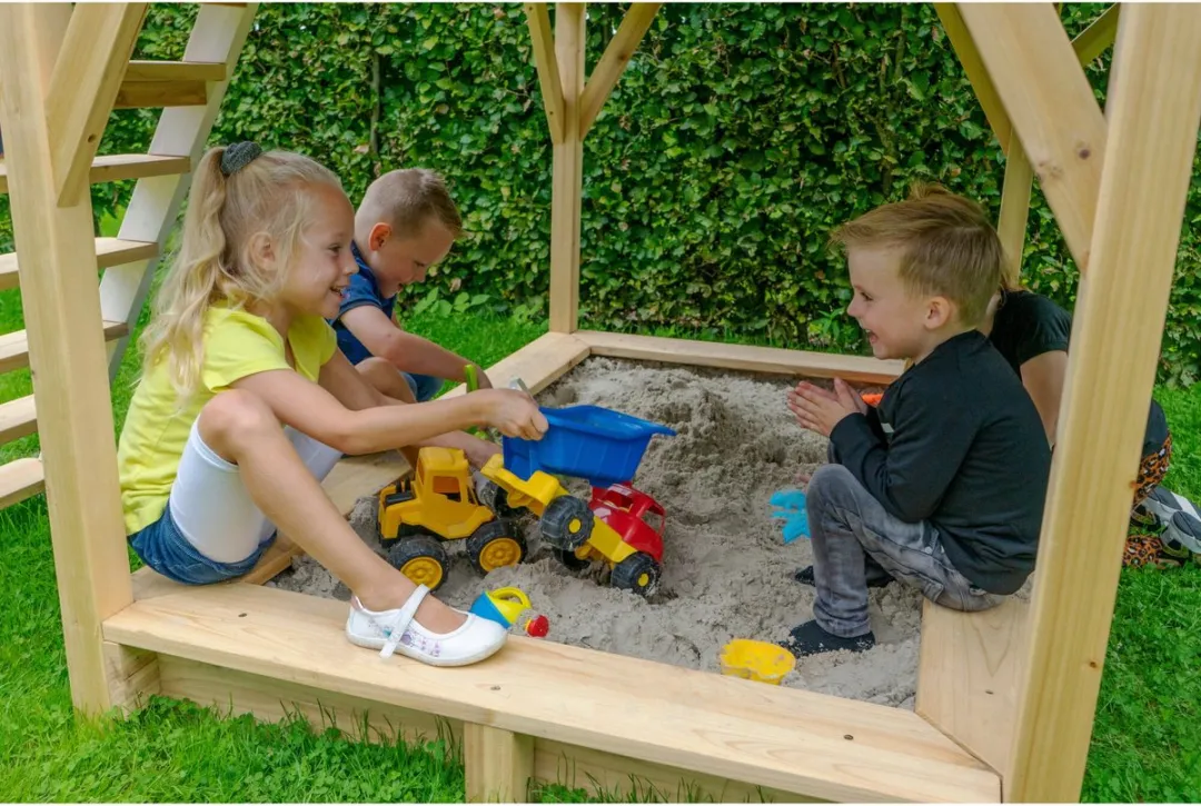 EXIT Toys Loft 700 Houten Speelhuis - Grijs