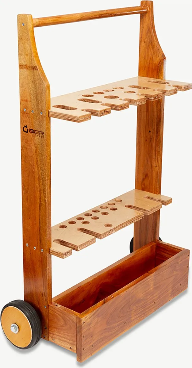 Ubergames Professional Croquet Set 16mm ECO Hardhout - Met Trolley