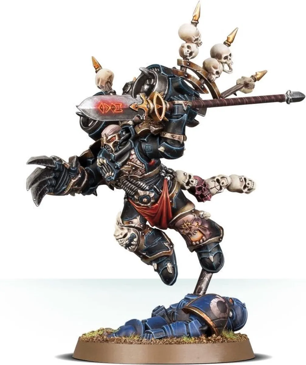 Games Workshop Warhammer 40k Chaos Space Marines Haarken Worldclaimer 43-23
