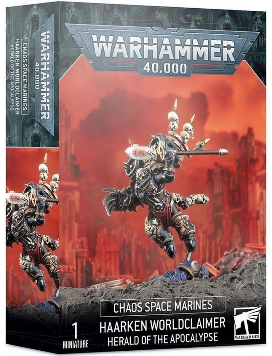 Games Workshop Warhammer 40k Chaos Space Marines Haarken Worldclaimer 43-23