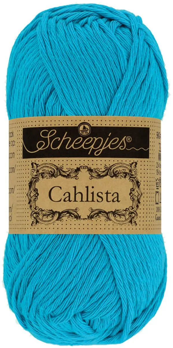 Scheepjes Cahlista Vivid Blue (146) Wol