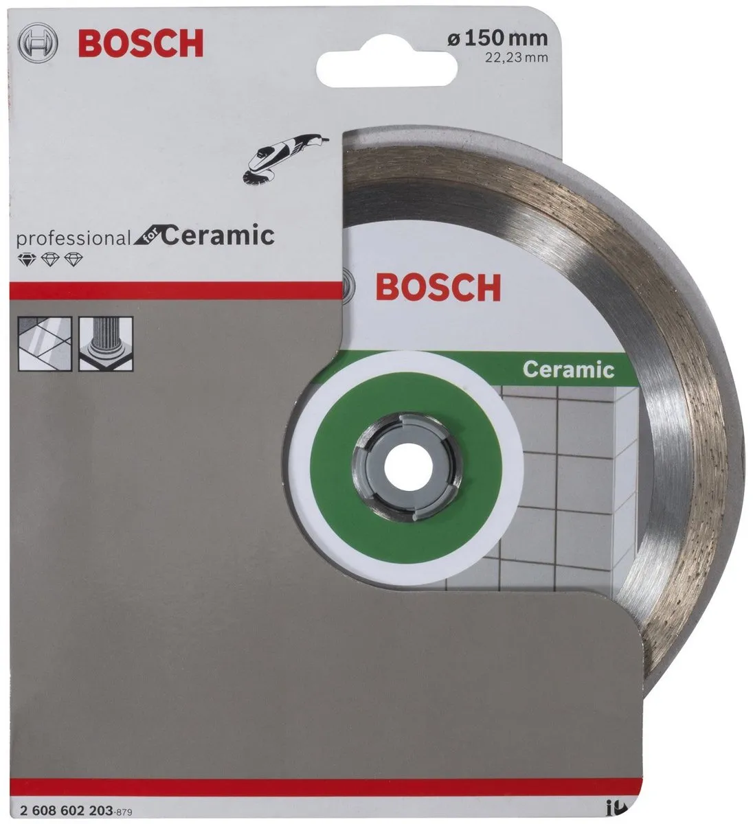 Bosch Diamantdoorslijpschijf Standard 150mm - Keramiek