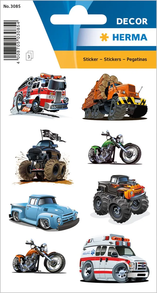 Herma 3085 Stickers American Cars