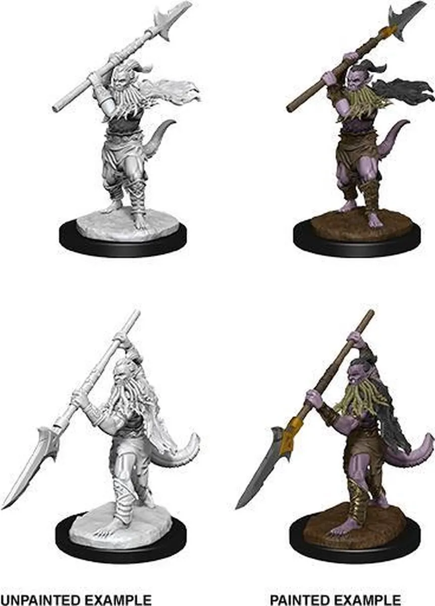 Wizkids Nolzur's Marvelous Bearded Devils Miniatuur - Ongeverfd - Multi
