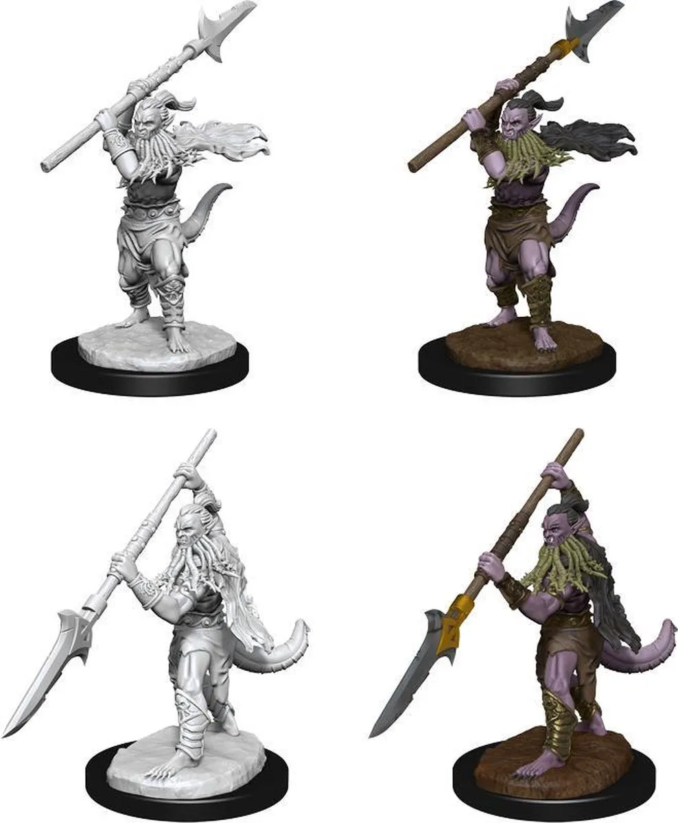 Wizkids Nolzur's Marvelous Bearded Devils Miniatuur - Ongeverfd - Multi